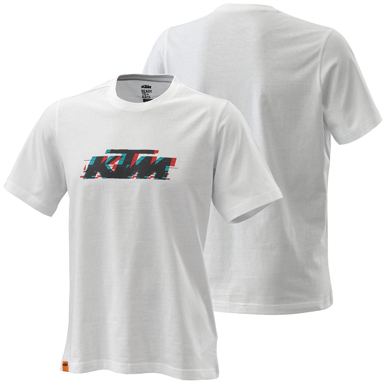 CAMISETA KTM RADICAL LOGO TEE WHITE XS